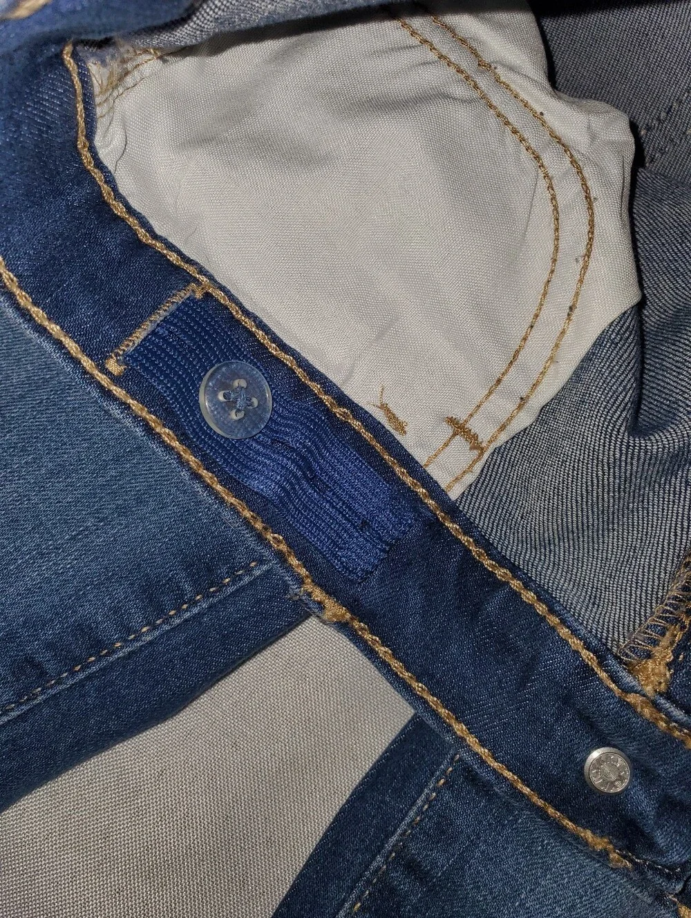 The Children's Place Girls' Blue Denim Capri Jeans, Set Of 2, Girls Size 8